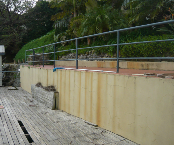Strata Engineering Solutions - remedial works of seawall and pool area at Neutral Bay, NSW